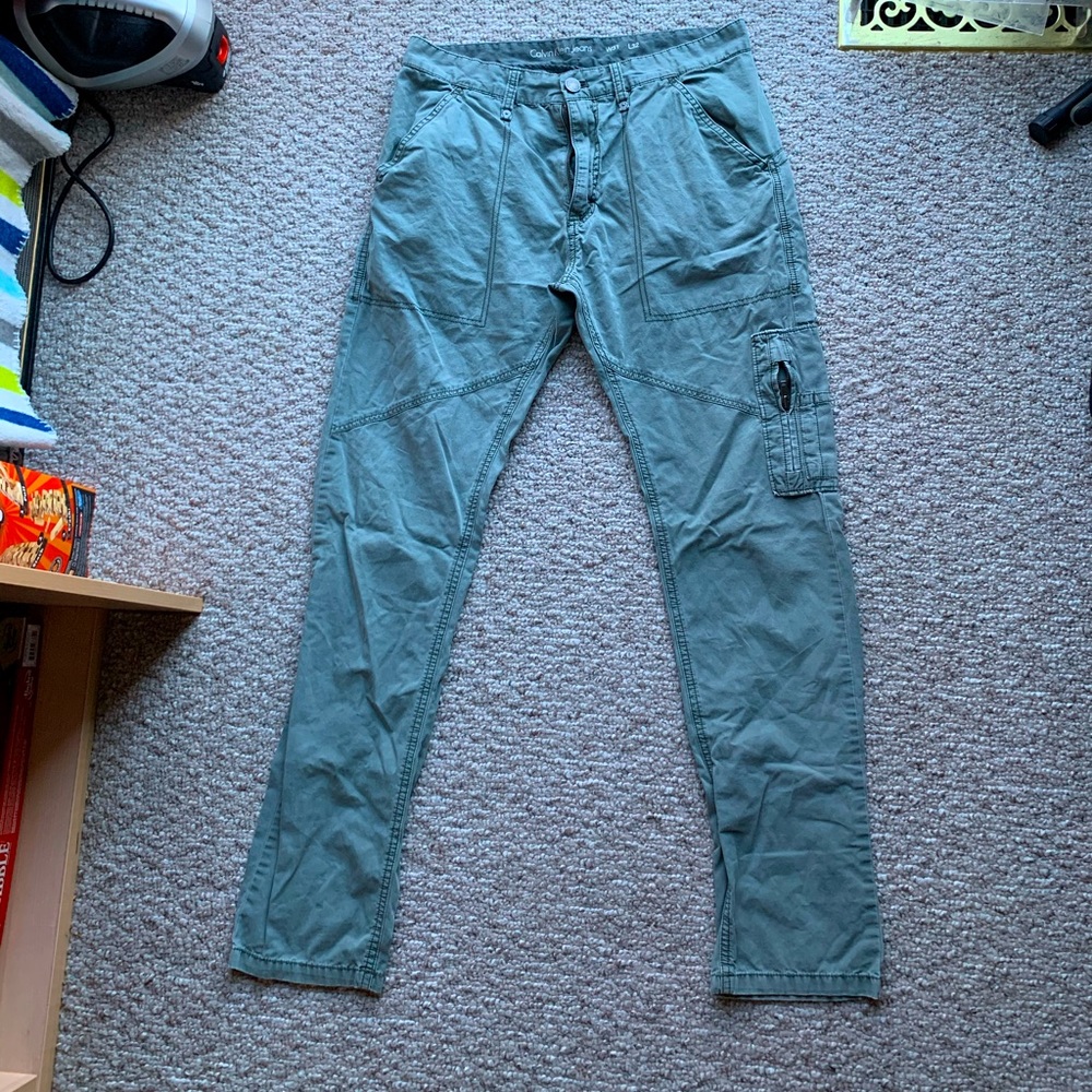 Calvin Klein Olive Green pants
